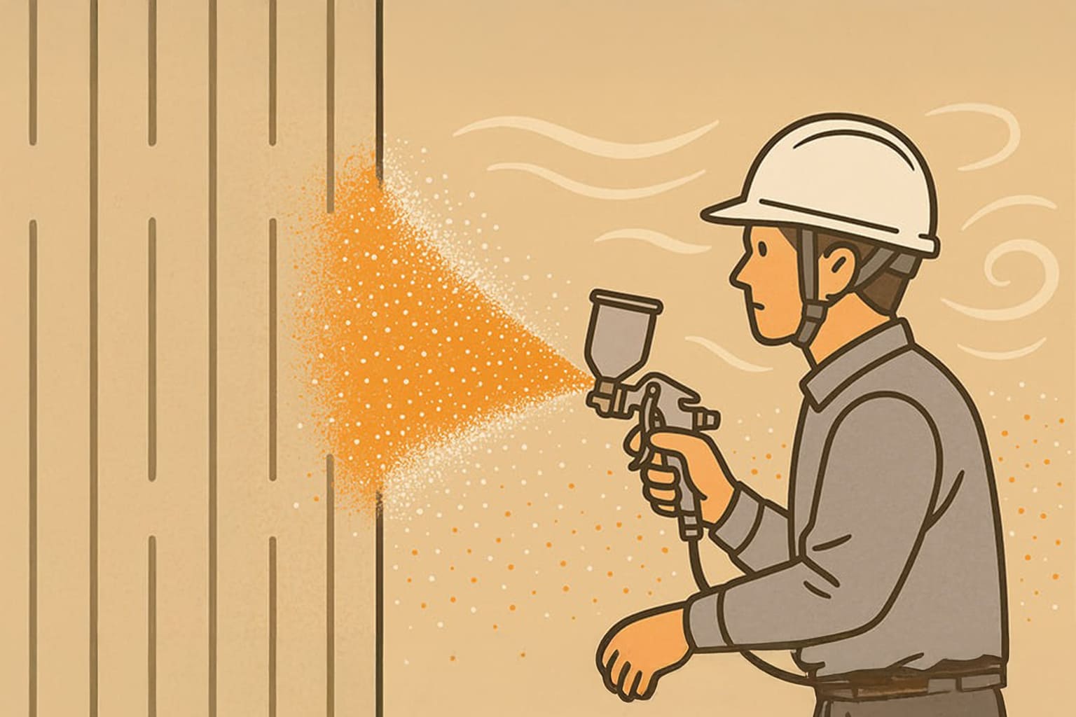 塗装ミストのイメージ